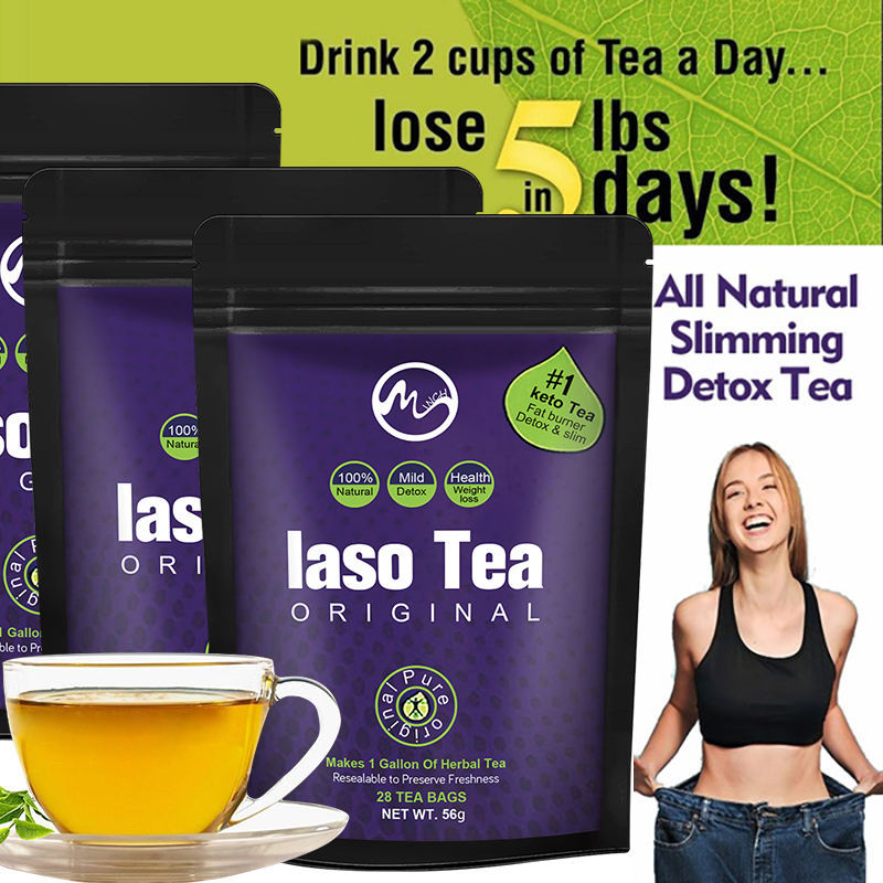 Herbal Weight Gain - Laso Tea Detox IASO Cleanser Slanke