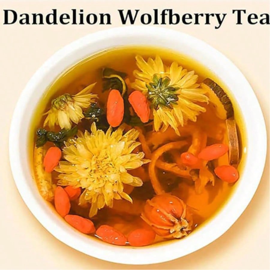 Paardenbloem & Wolfberry Kruid - Wellness Herbal Tea Blends recensie en prijs