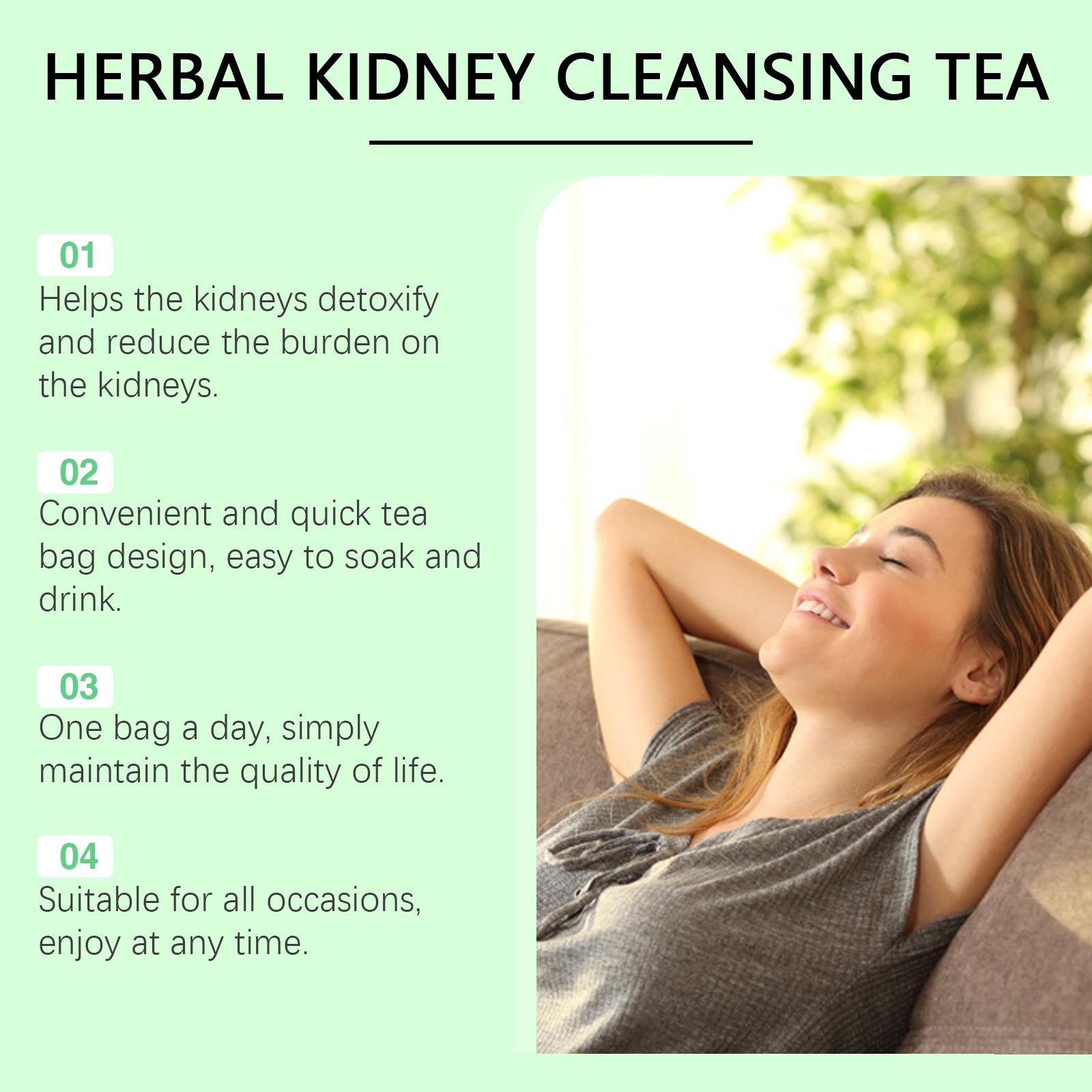 Nierreinigende Detox Thee Krui - Herbal Weight Gain recensie en prijs