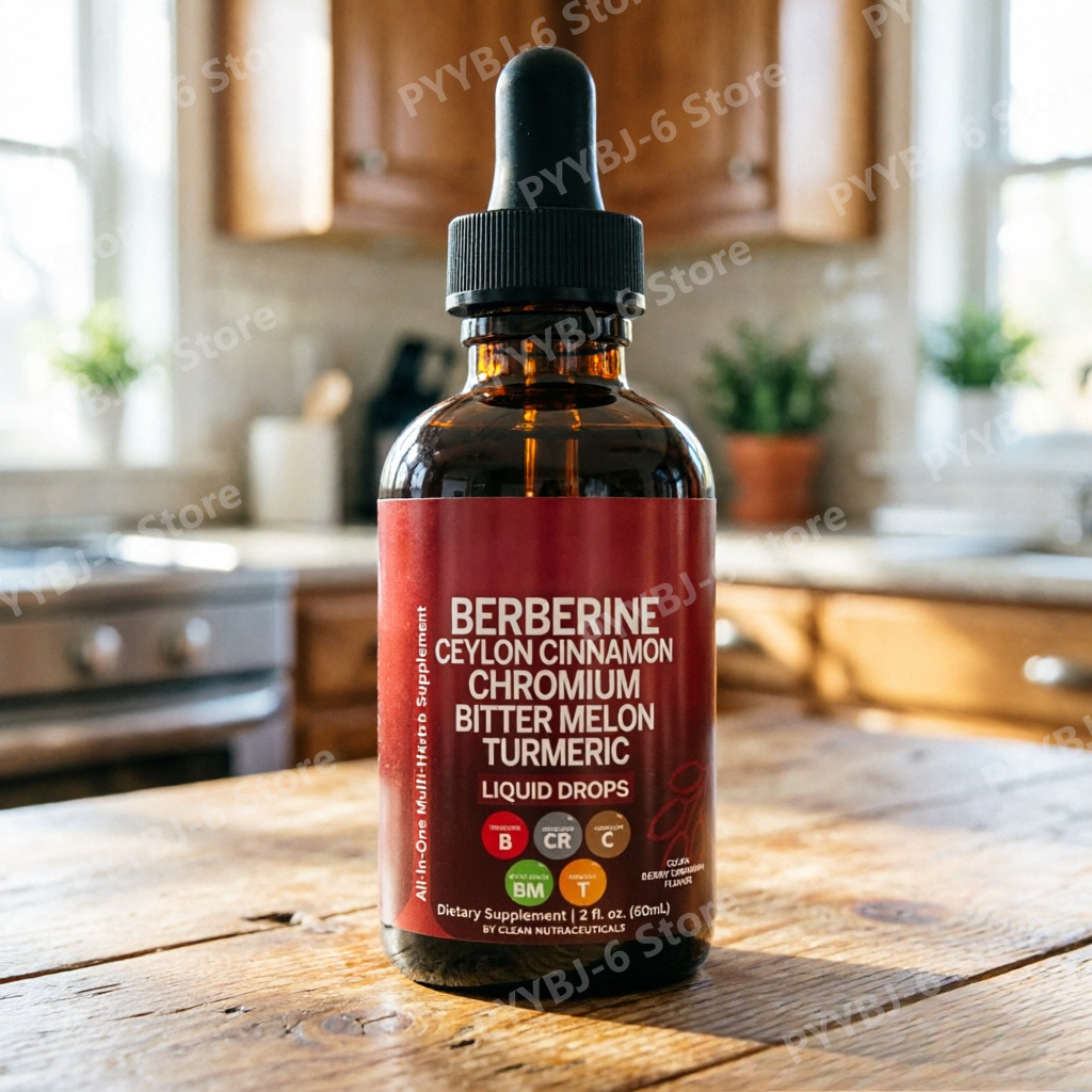Berberine Chroom Kurkuma Ginse - Herbal Wellness Liquid recensie en prijs