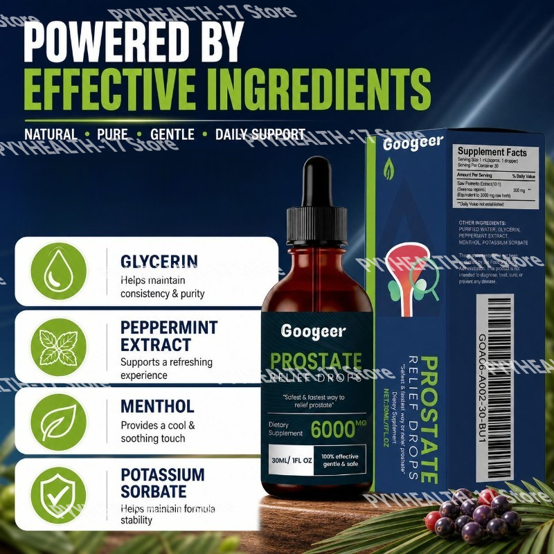 Googeer Prostaat Wellness Drup - Herbal Wellness Liquid recensie en prijs